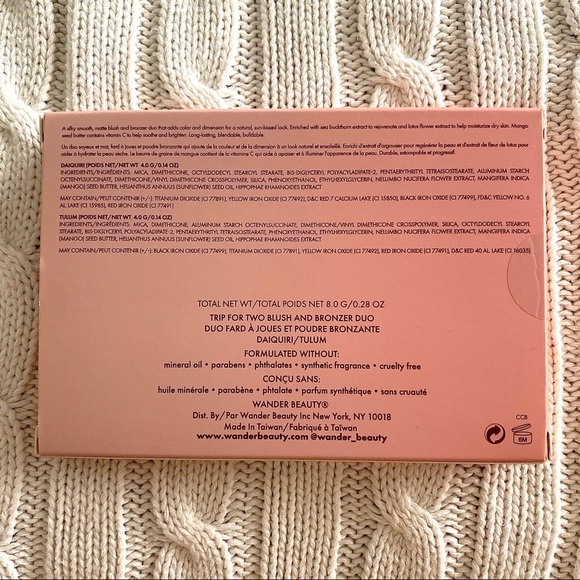 BRAND NEW❗️Wander Beauty trip for 2 Blush bronzer - Picture 7 of 7